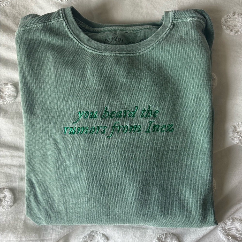 EUC Taylor Swift Folklore Crewneck Sweatshirt M